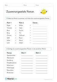 Elle dokunabilecegin hersey nomen dir örnegin, masa,kitap insan , telefon v.s. Ein Kostenloses Arbeitsblatt Zum Thema Nomen Auf Dem Die Schuler Zusammengesetzte Nomen Bilden Und Zerlegen Soll Zusammengesetzte Nomen Unterricht Lesen Nomen