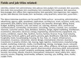 For your cover letter to be effective, it needs to highlight some of your greatest accomplishments listed on your resume. Top 10 Bim Interview Questions With Answers