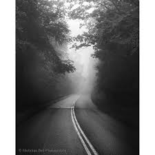 Black And White Road Photography Black And White Photography Landscape Photography Road Etsy Dark Landscape Black And White Landscape Landscape Photography