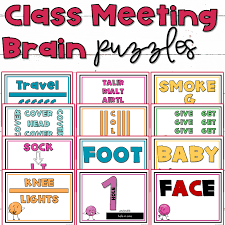 In other words, these hurt your brain. Brain Puzzles For Morning Meeting