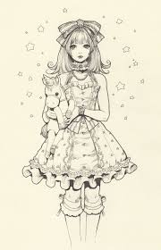 Original Ink Drawing Original Ink Drawing Cute Art Drawings