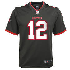 Youth Nike Tom Brady Pewter Tampa Bay Buccaneers Alternate Game Jersey Y es que todos los elementos de los bucs jugaron por nota: