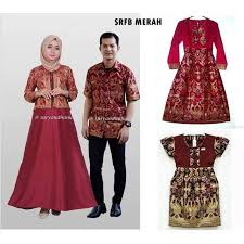 Baju koko untuk lebaran baju muslim anak laki laki dan perempuan untuk idul fitri. Couple Batik Keluarga Sarimbit Family Baju Seragam Pesta Srfb Shopee Indonesia