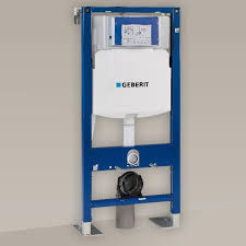 Le wc suspendu est une cuvette conçue pour être fixée sur la paroi arrière, avantages : Bati Support Wc Geberit Duofix Autoportant