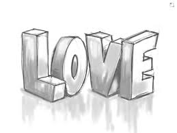 This Is Really Cool I Love It Cute Drawings Of Love Word Drawings Drawing Tutorial Easy