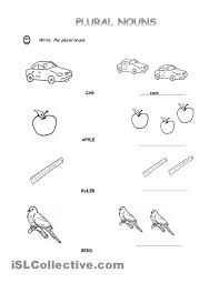 Singular And Plural Nouns Worksheets For Kindergarten Plurals Nouns Worksheet Singular And Plural Nouns