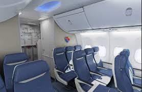 There is no audio or video entertainment on southwest flights. Southwest Airlines New Interior And Seats Almost Ready To Enter Service Points Miles Martinis