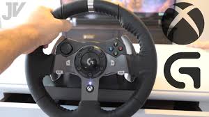 Thrustmaster ferrari 458 spider racing wheel for xbox one. Logitech G920 Steering Wheel For Xbox One Unbox Game Play Youtube
