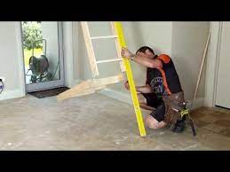 How To Install Click Together Flooring Mitre 10 Easy As Youtube Attic Stairs Storage Bench Seating Installation