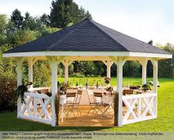 Gartenpavillion Nice 4 Holz Pavillon Holzpavillon Garten Pavillon