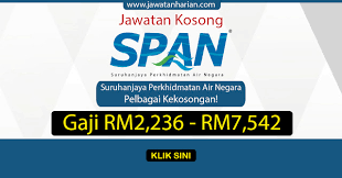Suruhanjaya perkhidmatan air negara (span). Terkini Jawatan Kosong Suruhanjaya Perkhidmatan Air Negara Span Mobile