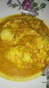 10 buah cabai rawit, iris melintang ½ cm. Embun Kaseh Rosaliza Gulai Telur Kelantan