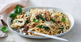 Spaghetti Chickenaise Recipe Pasta Dishes Ground Meat Recipes Healthy Cooking