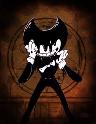 Embedded Bendy And The Ink Machine Demon Art Black And White Cartoon