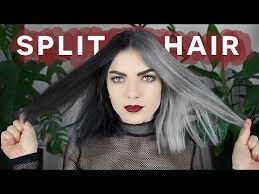 Split Hair Dye Or Half And Half Hair Color Is An Ingenious Way To Spice Up Your Style Ashly O Neil Wrote This Art Split Hair Colored Hair Tips Split Dyed Hair