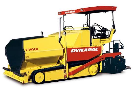 Dynapac F141CR Asphalt Paver