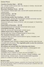 I have only had the pleasure to dine here one time but i cannot wait to go back! Caro Mi Dining Room Menu In Tryon North Carolina Usa