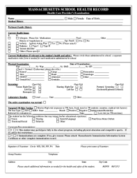 If you had an upfront medical exam before sending in your application, then you must include a copy of the imm 1017b upfront medical report form with your application. Health Record Format Fill Out And Sign Printable Pdf Template Signnow