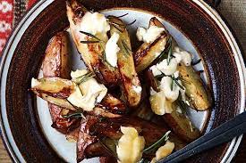 Potato Gratin With Goat Cheese Recipe Epicurious Com Roasted Potato Recipes Potato Gratin Goat Cheese Recipes