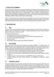 Training Evaluation Report Template 3 Templates Example Templates Example Training Evaluation Report Template Executive Summary Template
