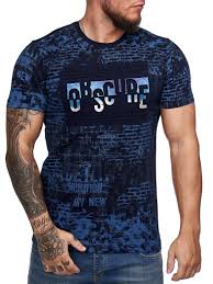 Obscure Print Graphic T Shirt Red X0025b Fash Stop Denim Shirt With Jeans Mens Designer Shirts Black Shirt