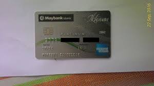 Senarai kelebihan kad kredit maybank islamic ikhwan, bank rakyat, cimb, citibank, maybank, rhb yang terbaik untuk melancong & isi ada 3 jenis credit card iaitu kad kredit permulaan iaitu visa mastercard credit card atau visa gold credit card, kad pertengahan (platinum mastercard) dan kad. Maybank Islamic Ikhwan American Express Platinum Card I Abe Kie A Personal Blog Of A Man Husband Father And Teacher
