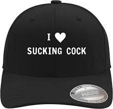 Amazon.com: I Heart Love Sucking Cock - Soft Flexfit Baseball Hat Cap,  Black, Small/Medium : Clothing, Shoes & Jewelry