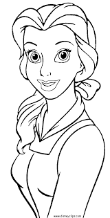 If your child loves interacting. Belle Coloring Pages For Kids And For Adults Coloring Library