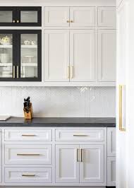 The shaker style cabinets are more in trend and cabinet pulls looks fabulous on them if placed right. Gold Pull Door Handles Novocom Top