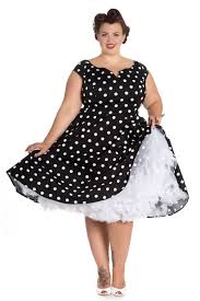 Black And White Dots Frock Pin On Closet Crush