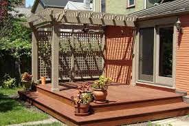 Don T Let A Pint Size Yard Stifle Your Outdoor Living Dreams Use These Small Deck Design Ideas To Create Patio Deck Designs Small Deck Designs Decks Backyard