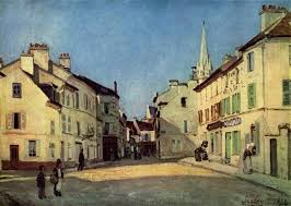 Compte officiel de la ville d'argenteuil. Platz In Argenteuil 1872 Alfred Sisley Wikiart Org