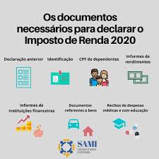 A escolha entre eles vai depender diretamente do tamanho de despesas que você possui e a quantidade de dependentes. Principais Documentos Necessarios Para Declarar Imposto De Renda 2020 Sami Consultoria Contabil
