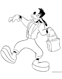 Minnie mouse as a witch. Disney Halloween Coloring Pages 5 Disneyclips Com