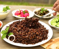 Mujadara Hamra Hadia 39 S Lebanese Cuisine Beef Recipes Easy Bulgur Recipes Slow Cooker Recipes Beef