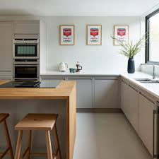 The amount of natural light in this room prevents the dark wood from leaving the kitchen feeling like a cave. Grey Kitchen Ideas 30 Design Tips For Grey Cabinets Worktops And Walls