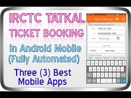 Spendee is a budget and money tracker app for both android and ios users. Fast Irctc Tatkal Ticket Booking Using Mobile 3 Best Mobile Apps For Automated Ticket Booking Youtube