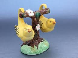 Vintage Bird Salt And Pepper Shakers Japan Yellow Birds On Tree Salt And Pepper Shakers Vintage Swinging Birds Three Piece Made In Japan Dinosaur Stuffed Animal Salt And Pepper Set Mid Century Ceramics