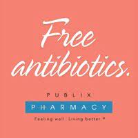 Publix free oral antibiotics just bring in your prescription for one of the oral antibiotics listed to your neighborhood publix pharmacy and receive it free, up to a 14 day supply. Free Antibiotics At Publix