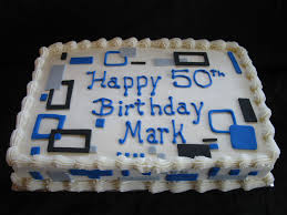 Cream Square Birthday Cake Designs For Men Masculine Birthday Cake Birthday Cakes Birthday Sheet Cakes Buttercream Cake Designs Happy Birthday Cakes