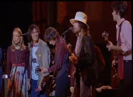 In the new documentary film, once were brothers: Just Stardust Joni Mitchell Neil Young Rick Danko Bob Dylan