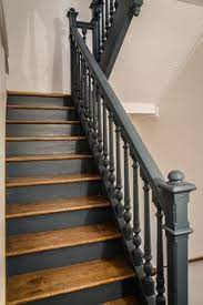 The result is a beautiful statement that a replacement wouldn't be able to achieve. 68 Painted Staircases Ideas Painted Staircases Painted Stairs Stairs