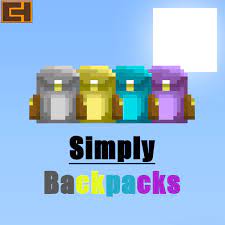 Minecraft 1.16.5, jar version 1.1.5. Simply Backpacks Mods Minecraft Curseforge