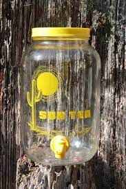 Chili peppers in jars collections that include pepper, turmeric, chili pepper, and cinnamon. Vintage Ball 1970 S Glass Sun Tea Jar Yellow With Sun And Etsy Sun Tea Jar Sun Tea Jar
