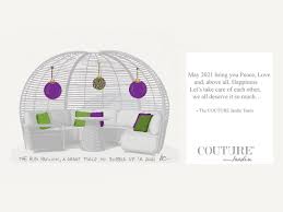 An outdoor patio is an extension of your home and having an inviting place to gather and lounge is vital for. Couture Jardin Home Facebook