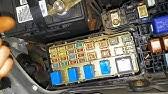 Locate the sunroof fuse and relay int he fuse box (either underhood fuse box or interior fuse box). Fuse Box Location And Diagrams Toyota Camry Xv30 2002 2006 Youtube