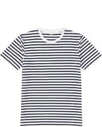 Shop with afterpay on eligible items. Uniqlo Washed Striped T Shirt 14 Uniqlo Lookastic