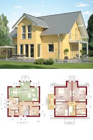 Klassisches Einfamilienhaus Mit Satteldach Architektur Grundriss Ohne Keller Haus Evolution 154 V2 Bien Zenker Fertigh Haus Grundriss Haus Moderne Home Plane