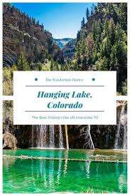 I am a lover of the great outdoors and nature. The Best Pitstop Hike Off Interstate 70 Hanging Lake Colorado Colorado Lakes Colorado Travel Road Trip To Colorado