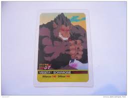 The initial manga, written and illustrated by toriyama, was serialized in ''weekly shōnen jump'' from 1984 to 1995, with the 519 individual chapters collected into 42 ''tankōbon'' volumes by its publisher shueisha. Dragonball Z Trading Cards Dragon Ball Gt Lamincards Vegeta Scimmione